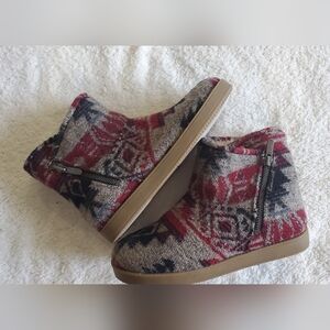 Indigo Rd Irashley 90s Boho‎ Mid calf faux fur lining boots women’s size 7.5 M